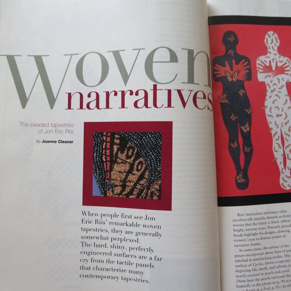 Bead and Button Magazine Creative Ideas For The Art of Beads, Jewelry Dec 2004 - Picture 8 of 16
